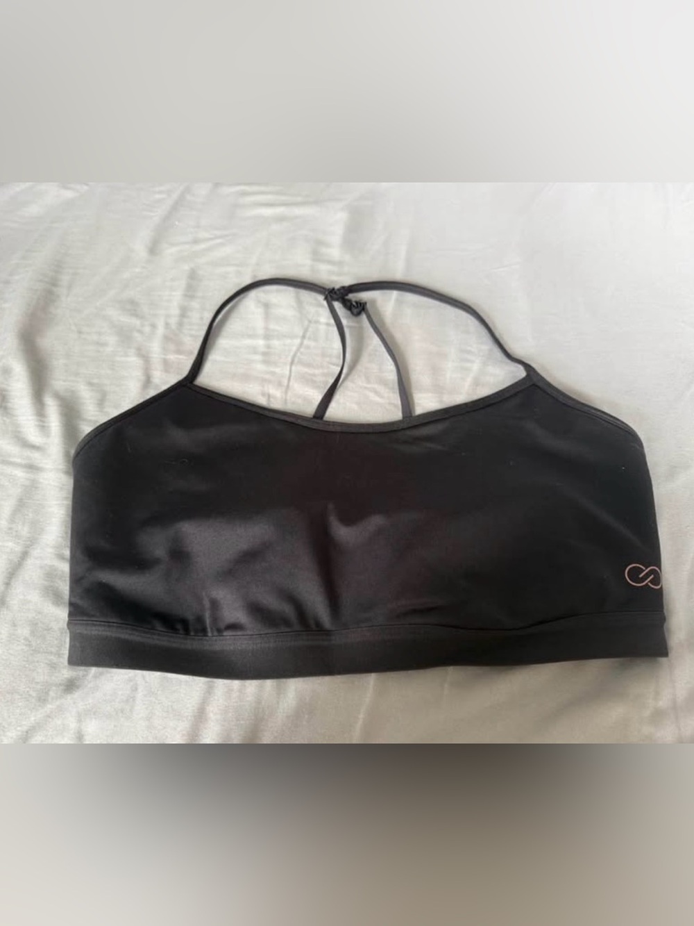 CALIA by Carrie Underwood Black Strappy Sports Bralette